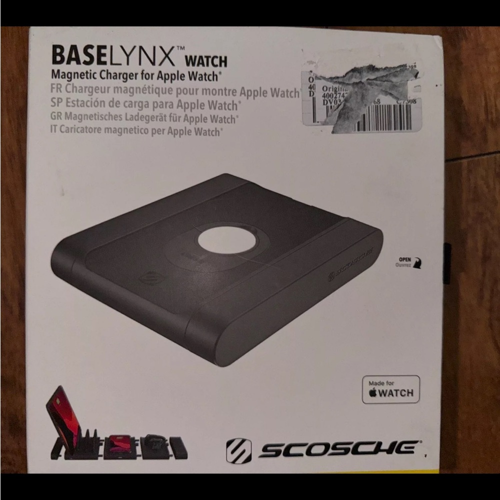 Scosche BaseLynx Watch Apple Watch Charging Station - Black